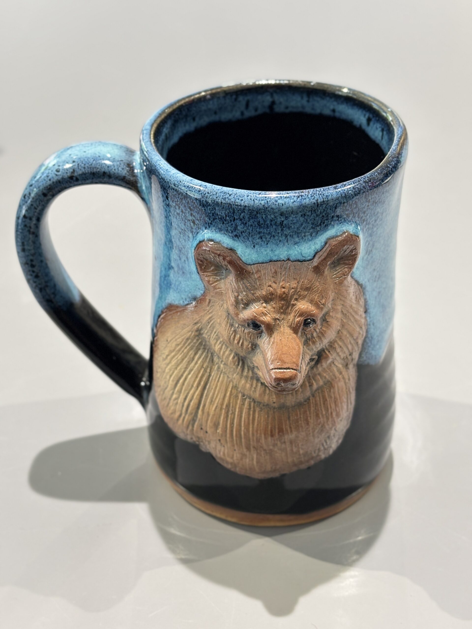 Bear 3D Blue Mug - 17oz